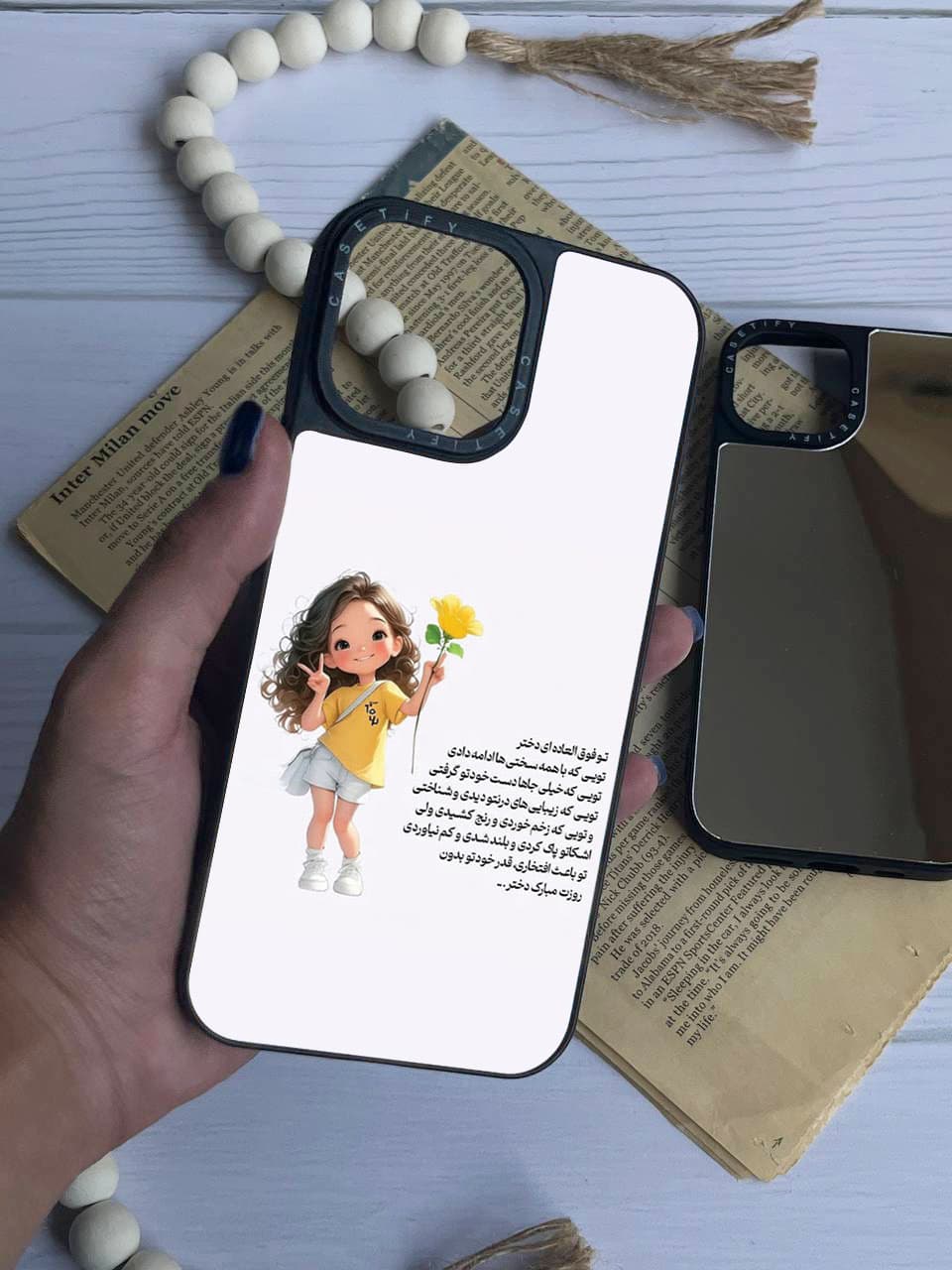 قاب موبایل سفارشی fact girl | casetify برای آیفون، سامسونگ و شیائومی — تصویر ۷