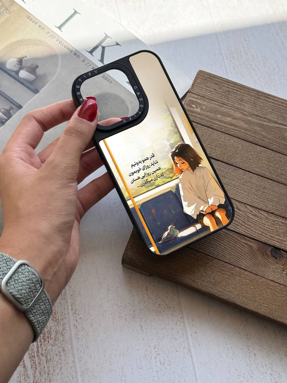 قاب موبایل سفارشی fact girl | casetify برای آیفون، سامسونگ و شیائومی — تصویر ۸