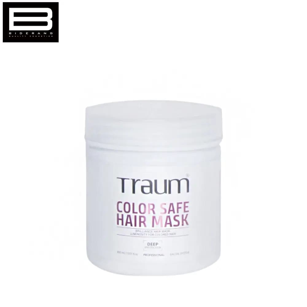ماسک موهای رنگ شده ترام مدل color safe حجم 400ml