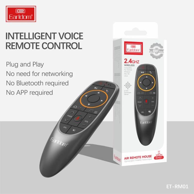 ریموت کنترل ایر موس ارلدام مدل Earldom Air Remote Mouse Rm01 — تصویر ۲