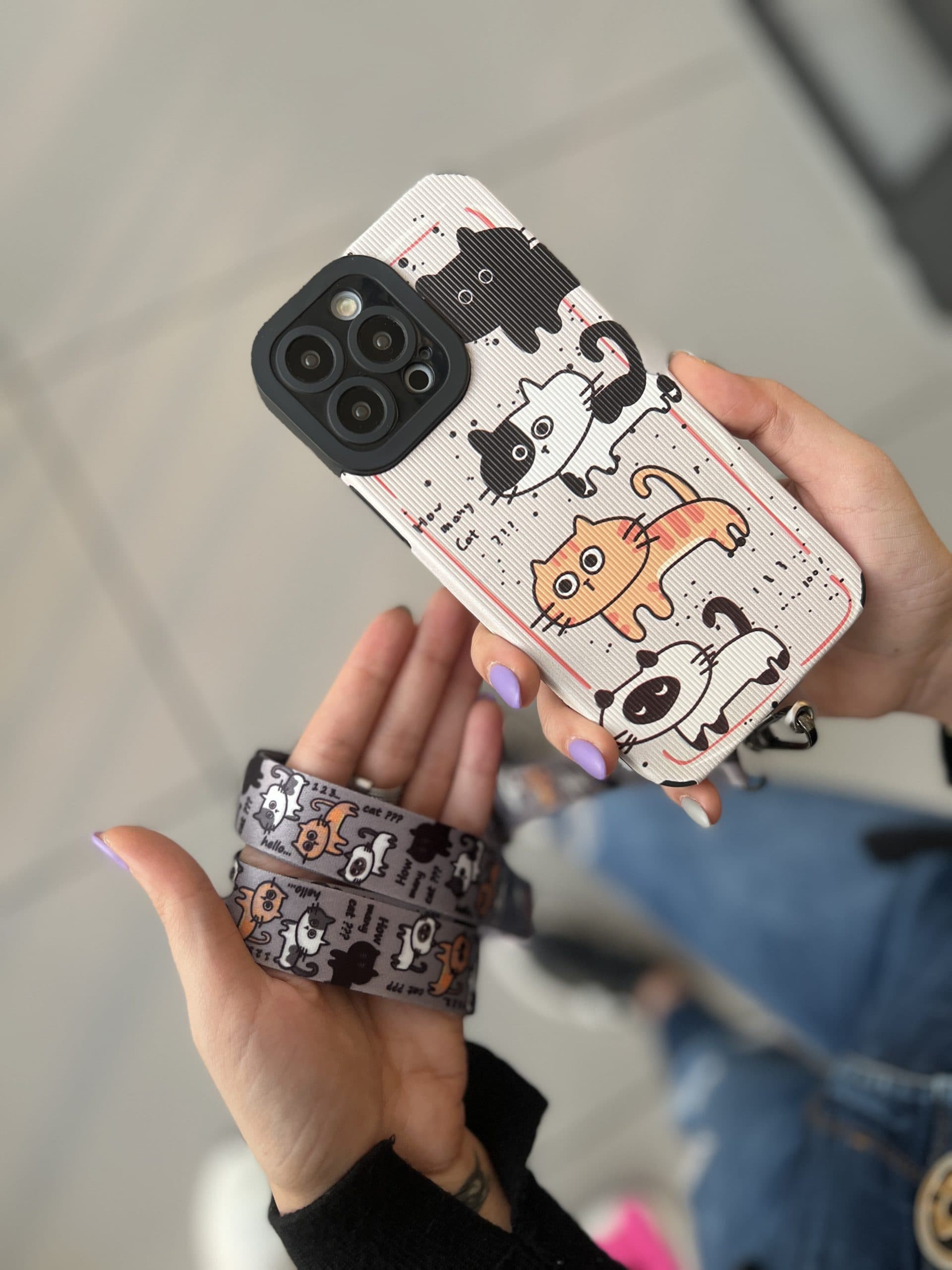 قاب فانتزی آیفون City’s Cats (بدون بند) — تصویر ۶