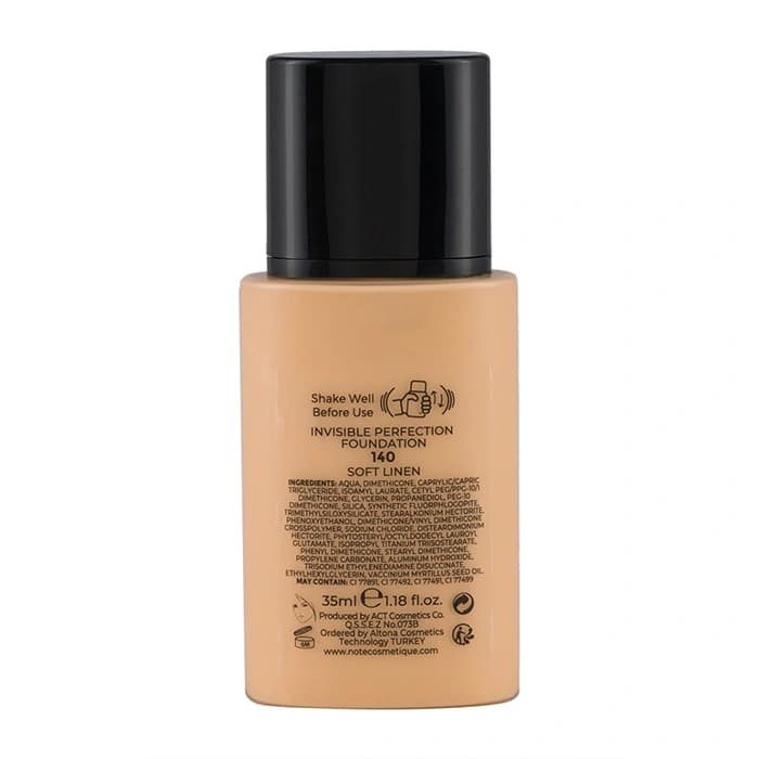کرم پودر فلوئیدی نوت مدل Invisible Perfection حجم 35 میلی لیتر — تصویر ۵