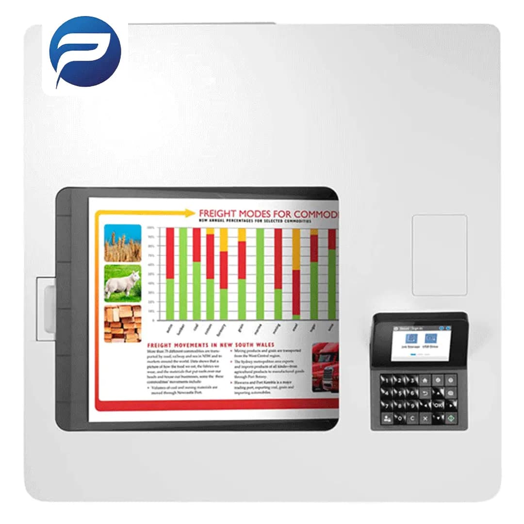 پرینتر لیزری رنگی اچ‌پی مدل LaserJet Enterprise M554dn — تصویر ۵