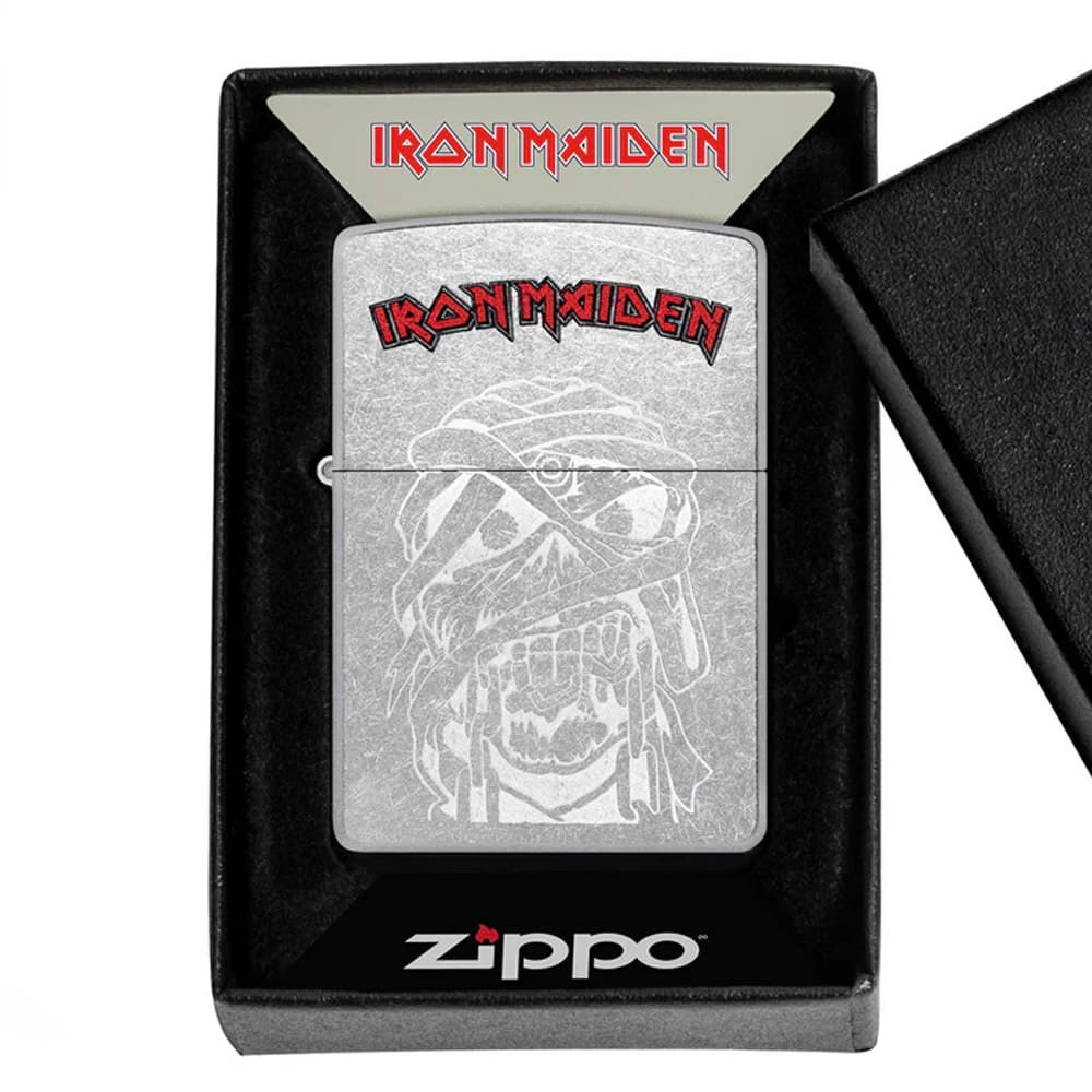 فندک زیپو Iron Maiden طرح Eddie مدل 48667 — تصویر ۳
