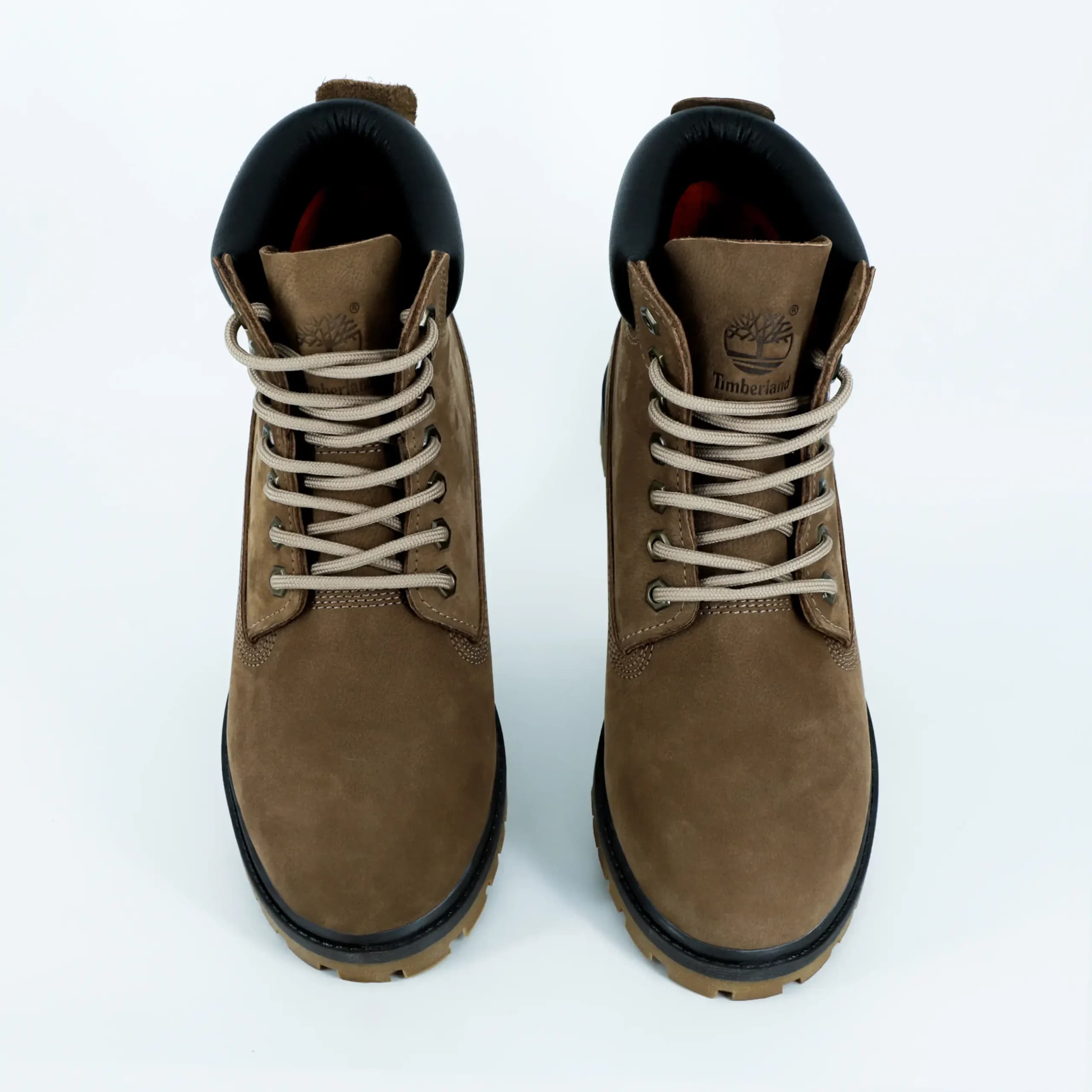 بوت تیمبرلند Timberland مردانه چرم طبیعی رنگ خاکی دور قهوه ای کد 2522 — تصویر ۶