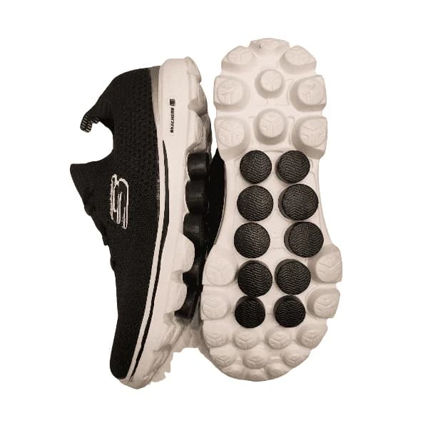 کفش کتونی زنانه اسکیچرز جورابی Skechers رنگ مشکی سفید کد 564 — تصویر ۳