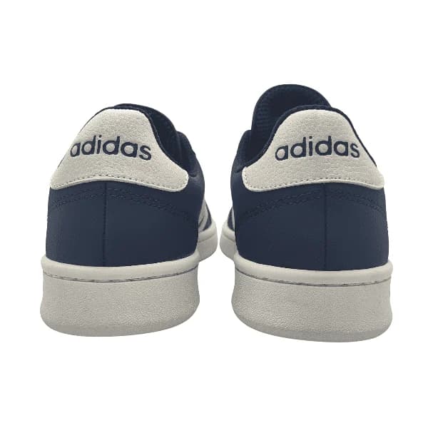 ونس مردانه ادیداس Adidas گرند کورت رنگ سرمه ای سفید کد511 — تصویر ۲