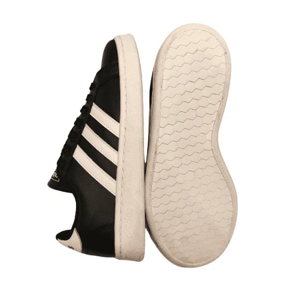 ونس مردانه ادیداس Adidas گرند کورت رنگ مشکی سفید کد462 — تصویر ۳