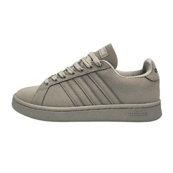 ونس مردانه ادیداس Adidas گرند کورت رنگ طوسی سفید کد2344