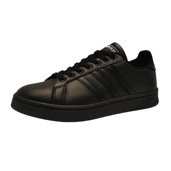 ونس مردانه ادیداس Adidas گرند کورت رنگ مشکی سفید کد758 — تصویر ۳