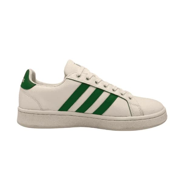ونس مردانه ادیداس Adidas گرند کورت رنگ سفید سبز کد512