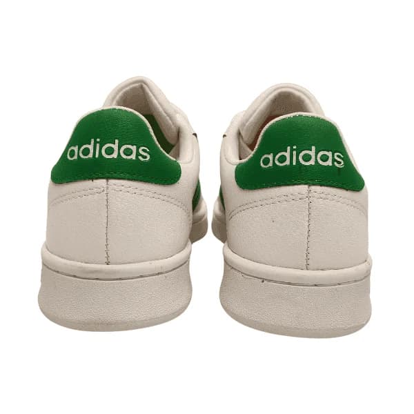 ونس مردانه ادیداس Adidas گرند کورت رنگ سفید سبز کد512 — تصویر ۴