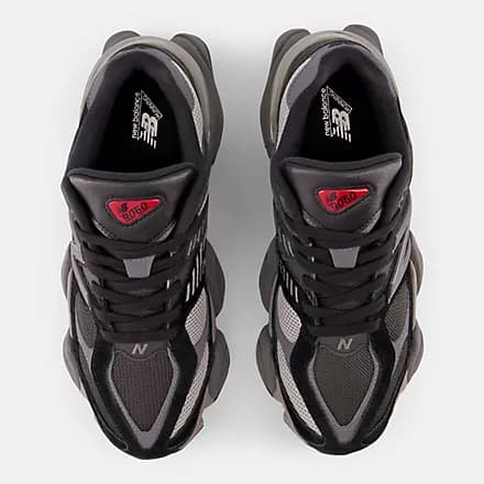 کفش کتونی مردانه نیوبالانس9060New Balance مسترکوالیتی رنگ مشکی طوسی کد1386 — تصویر ۳