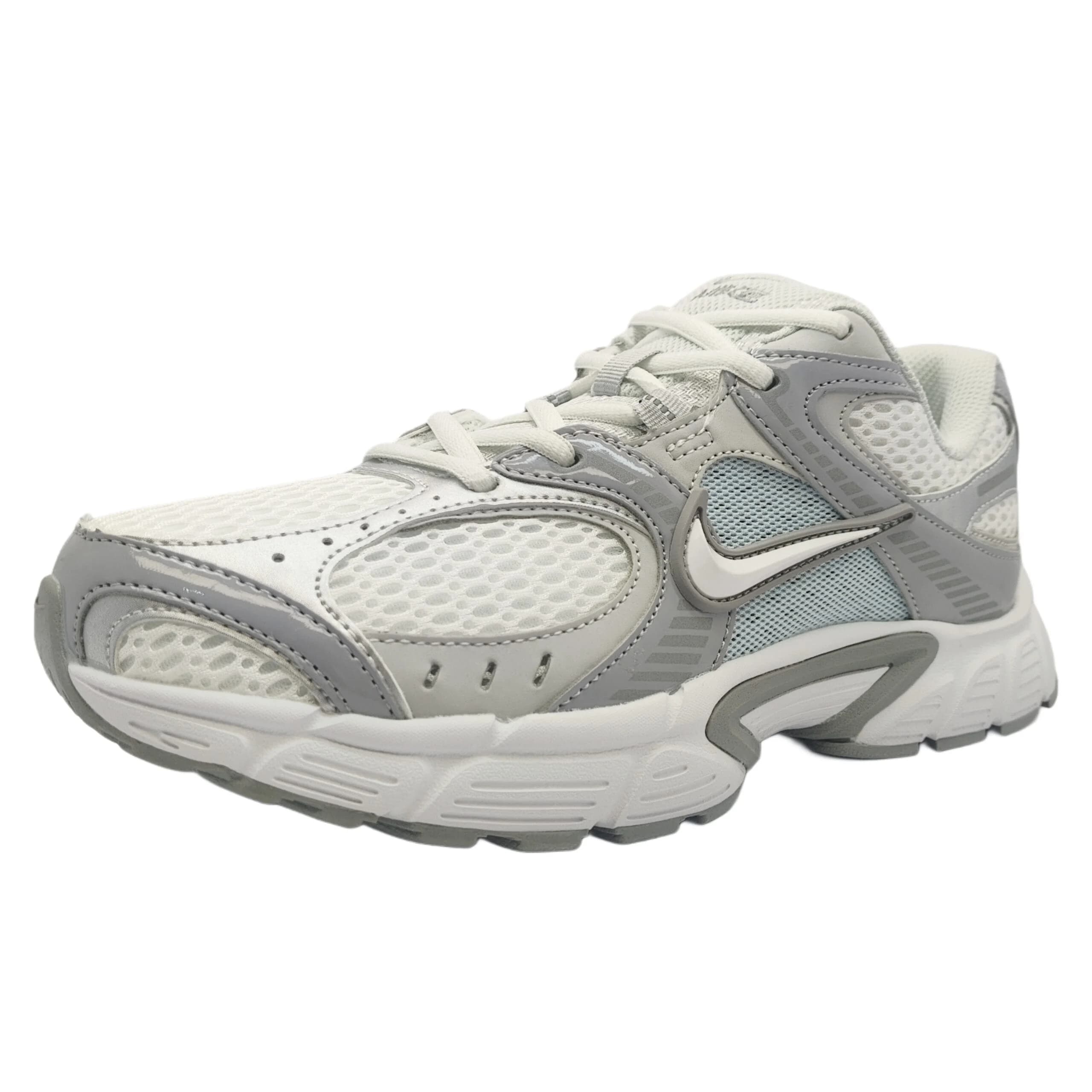کفش کتونی مردانه نایک وی5 Nike V5 مسترکوالیتی رنگ سفید طوسی ابی کد231 — تصویر ۲