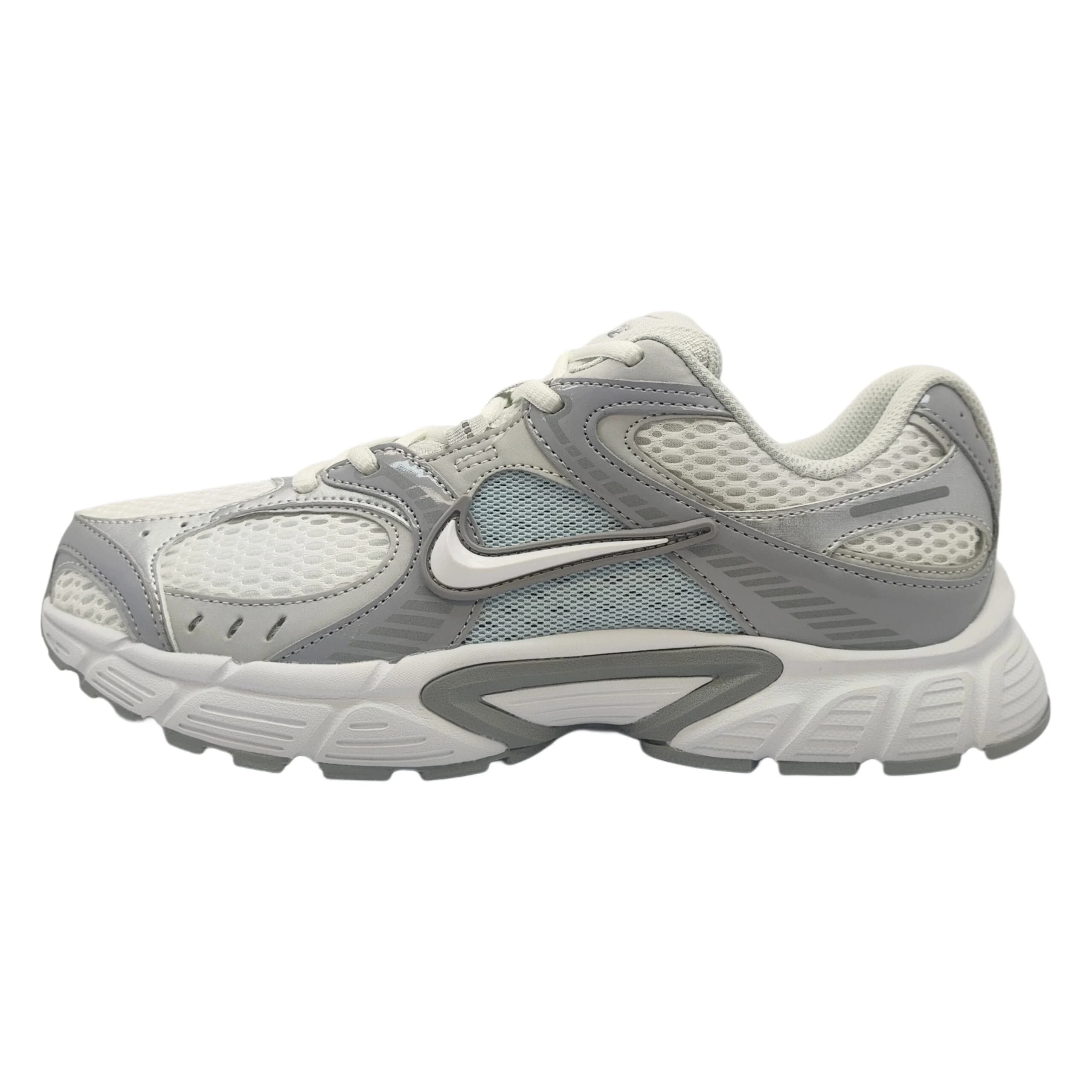 کفش کتونی مردانه نایک وی5 Nike V5 مسترکوالیتی رنگ سفید طوسی ابی کد231