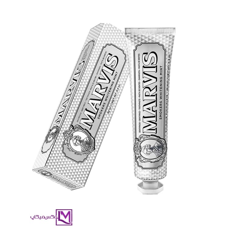 خمیر دندان مارویس مدل Smokers دارای لیبل اصالت