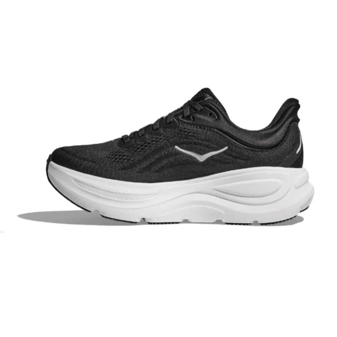 کفش کتونی مردانه هوکا باندی 9 Hoka Bondi مسترکوالیتی رنگ مشکی سفید کد2198 — تصویر ۲
