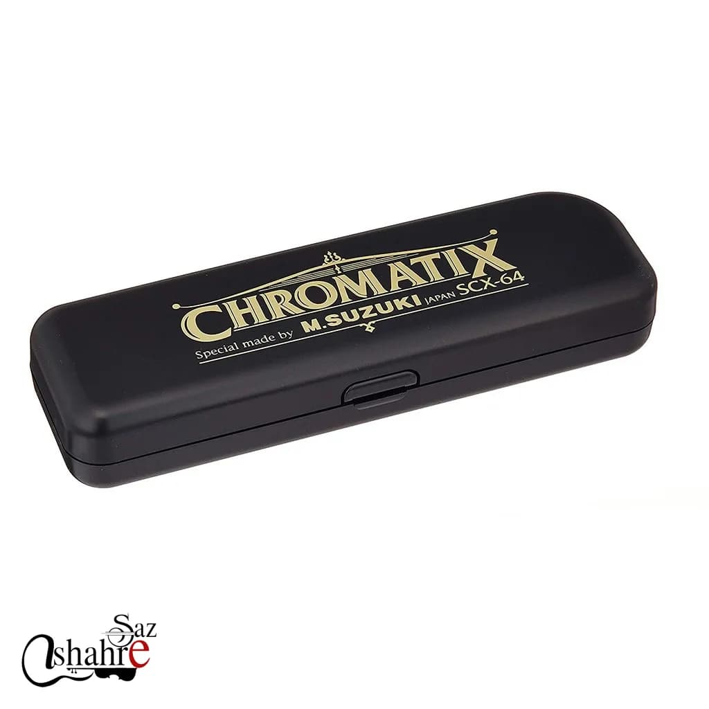 سازدهنی کروماتیک 16 سوراخ سوزوکی مدل SCX-64 — تصویر ۳