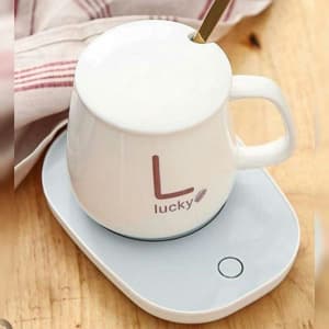 ماگ حرارتی لاکی همراه با صفحه گرمکن