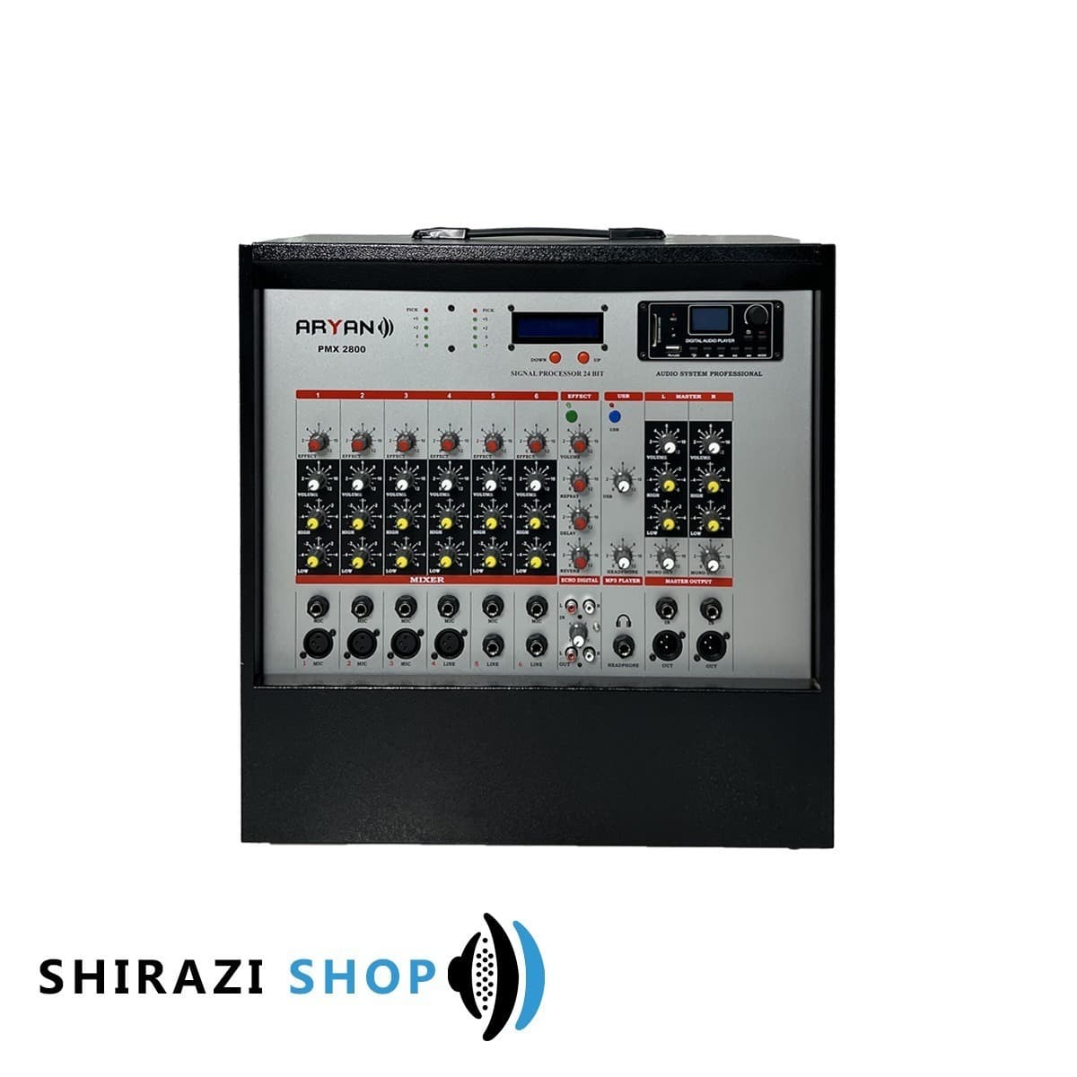 آمپلی فایر صندوقی مدل PMX 2800 — تصویر ۲