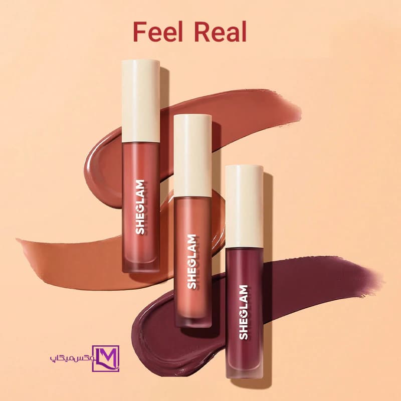 پک رژ لب شیگلم مایع مات Allure Mini — تصویر ۴
