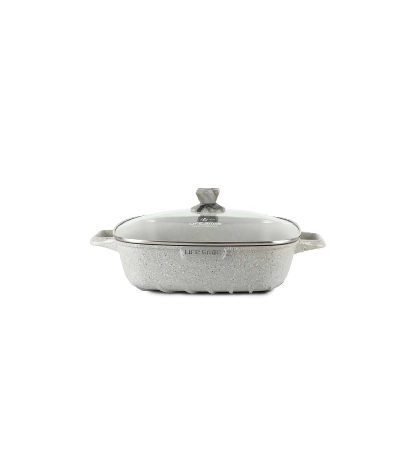 ماهیتابه گرانیت مربع لایف اسمایل مدل SPSF-28 — تصویر ۵
