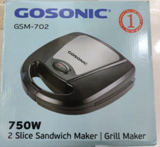 ساندویچ ساز گوسونیک 2 کاره مدل GSM-702 — تصویر ۳