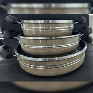 تابه دودسته 3تایی سهند نسکافه ای