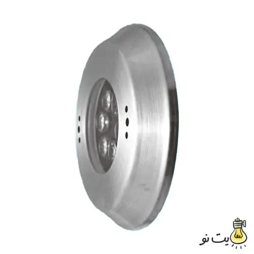 چراغ روکار استخری استیل تک رنگ 12 وات Ledman — تصویر ۲