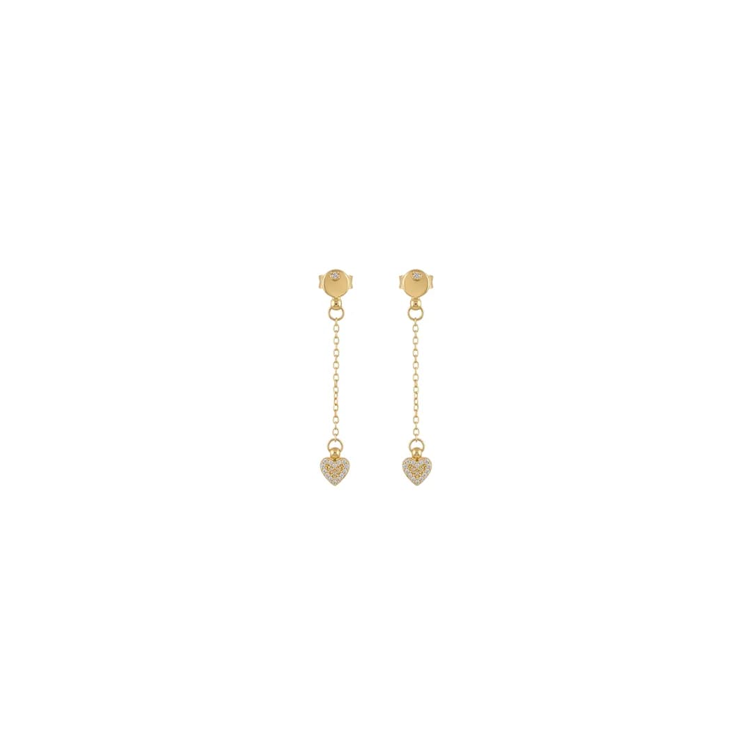 گوشواره طلا مینیمال تاج107