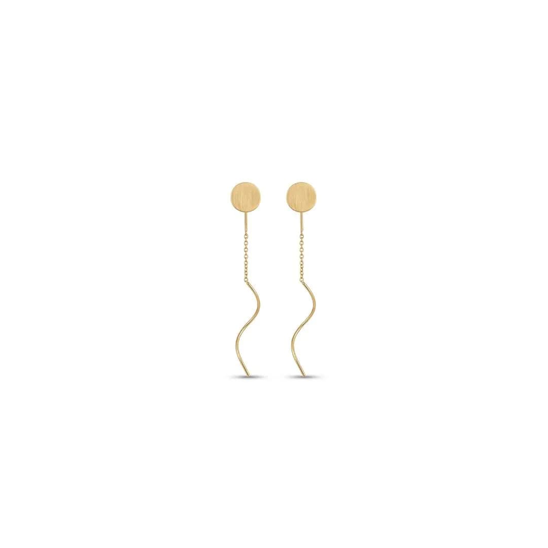 گوشواره طلا فلامینگو 114