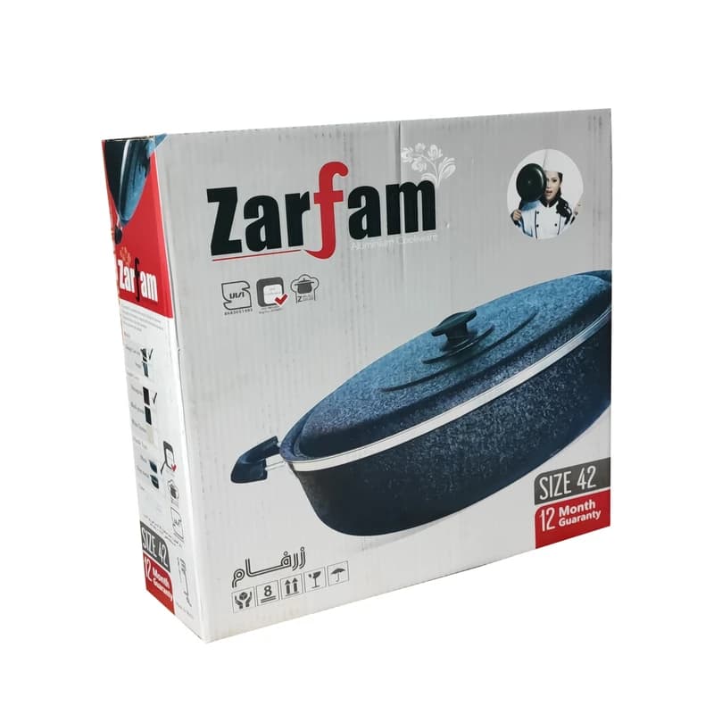 تابه دودسته زرفام سایز 38 — تصویر ۳