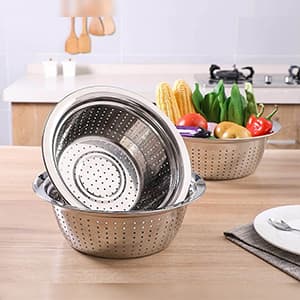آبکش استیل 11 پارچه یونیک گرد