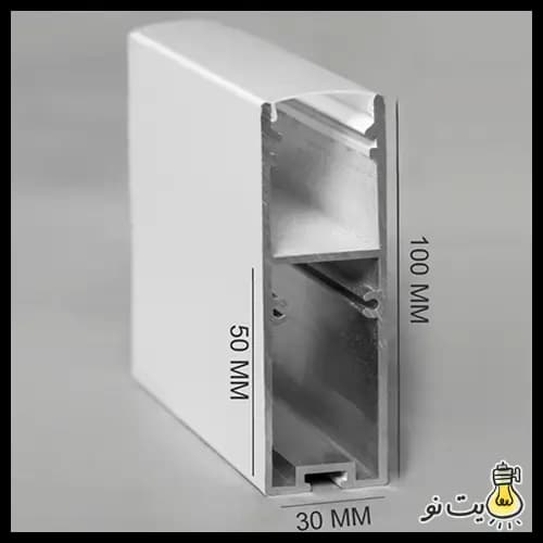 چراغ خطی روکار 3 سانت کد 29