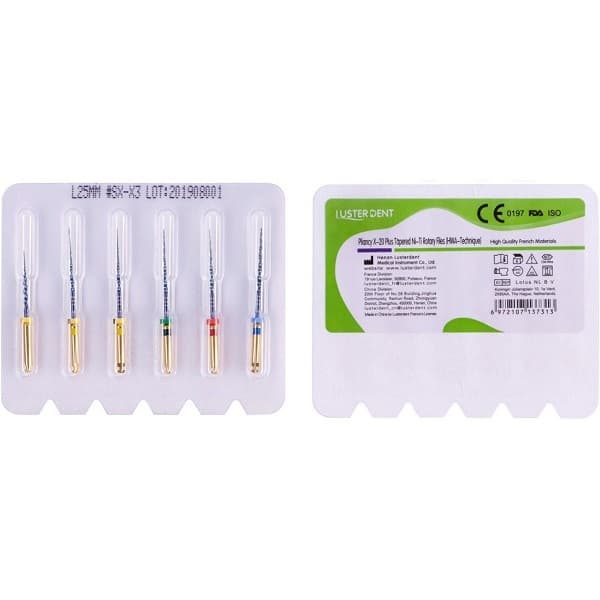فایل روتاری لاستردنت Pliancy X20 Plus Rotary Files – Lusterdent