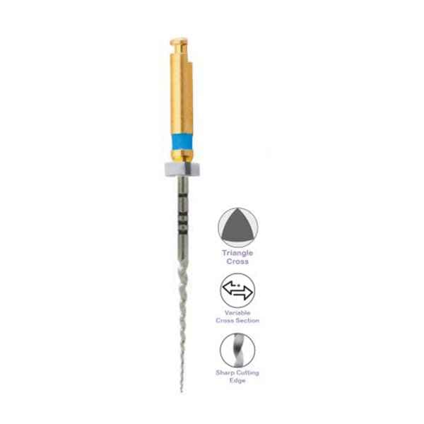 فایل روتاری لاستردنت Silver tapered Rotary Files – Lusterdent