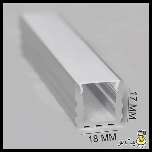 چراغ خطی روکار 1.8 سانت کد 17