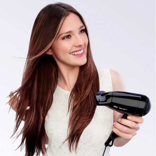 سشوار مسافرتی براون HD 130 | 1200 وات | دسته تاشو — تصویر ۲