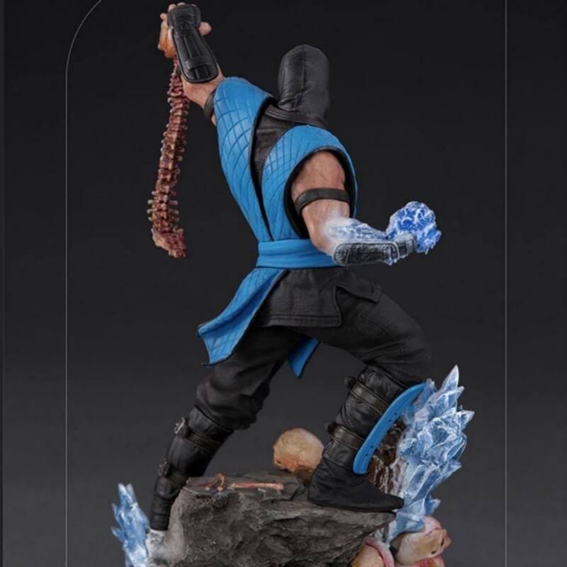 فیگور ساب زیرو مورتال کمبت Mortal Kombat Sub-Zero 1/10 برند Iron studios — تصویر ۳
