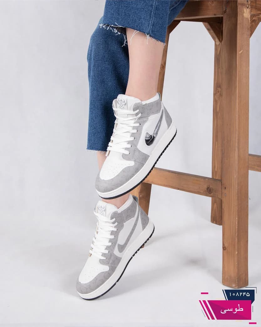 کتونی دراگون زنانه طرح گل NIKE — تصویر ۳