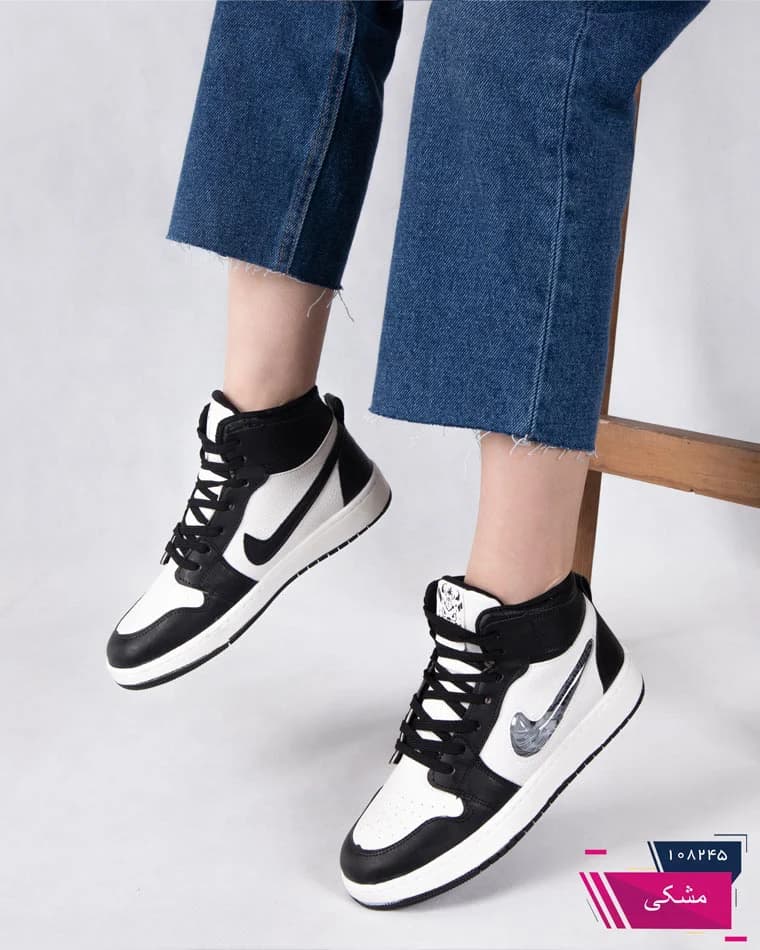 کتونی دراگون زنانه طرح گل NIKE — تصویر ۶