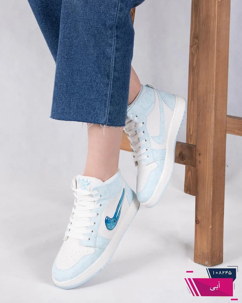 کتونی دراگون زنانه طرح گل NIKE — تصویر ۴