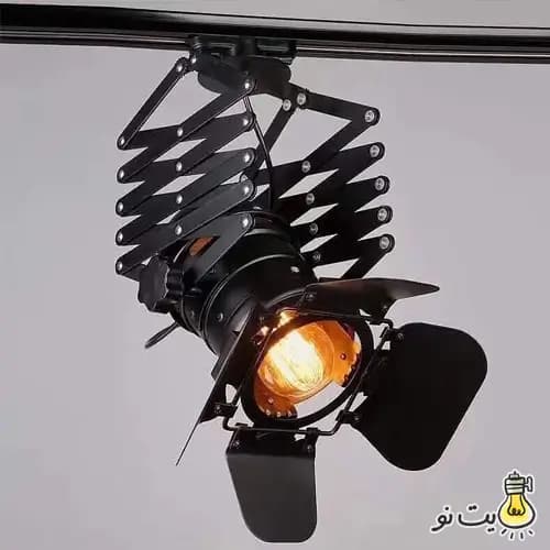 چراغ ریلی اکاردئونی بزرگ — تصویر ۴