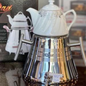 کتری و قوری روگازی هرمی راد کد604