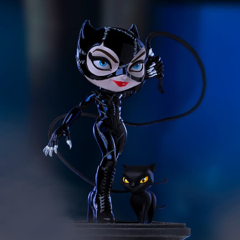 فیگور 17 سانتی کت وومن | Catwoman | سری بتمن 1989 برند Iron Studios — تصویر ۷