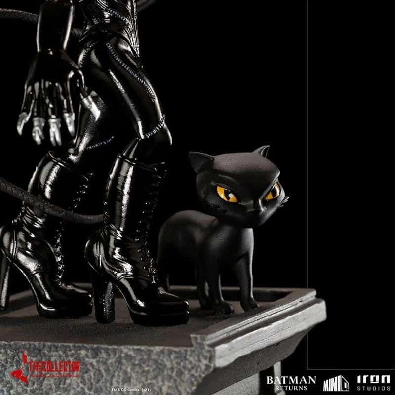 فیگور 17 سانتی کت وومن | Catwoman | سری بتمن 1989 برند Iron Studios — تصویر ۱۲