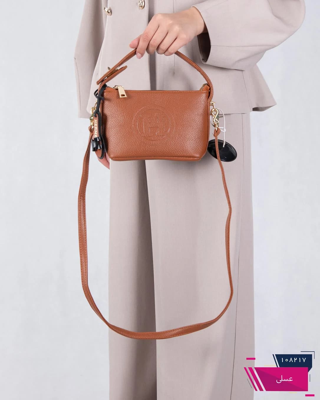 کیف دسته قفل دار HERMES/1292 — تصویر ۶