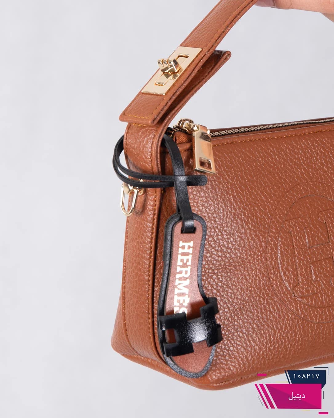 کیف دسته قفل دار HERMES/1292 — تصویر ۳