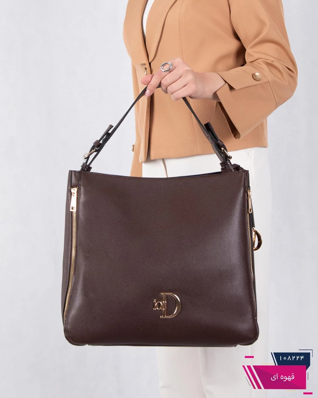 کیف دو زیپ تک بند DIOR/1313 — تصویر ۲