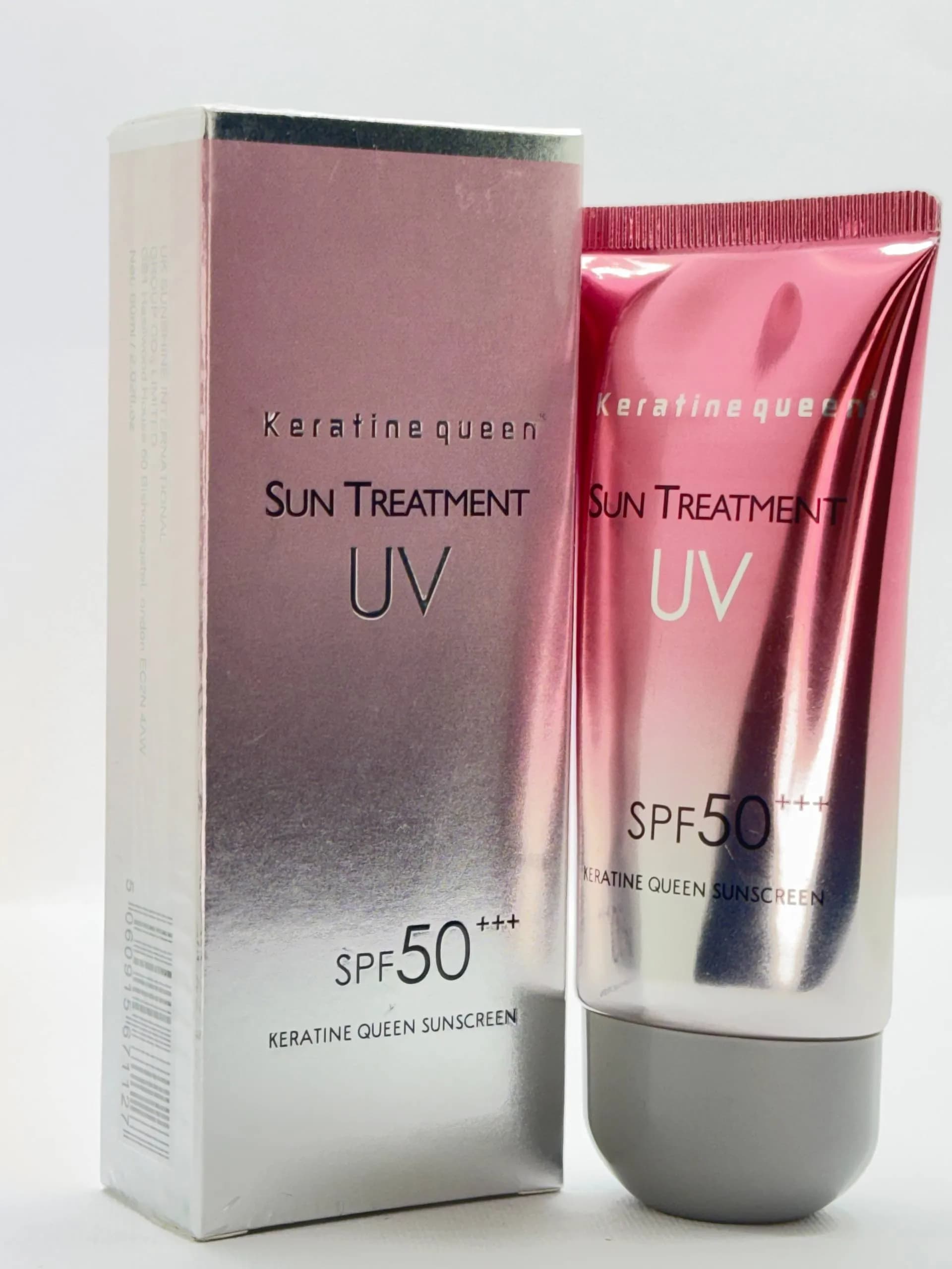 ضد آفتاب بی رنگ کراتین کوئین مدل UV SPF50 — تصویر ۱۰